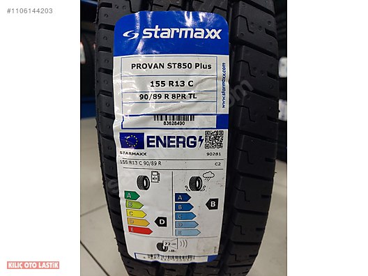 155 R13 C TL 90 89R 8PR PROVAN ST850 PLUS STARMAXX 2023 at