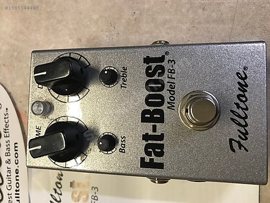 Fulltone Fat Boost FB-3 at sahibinden.com - 1161144490
