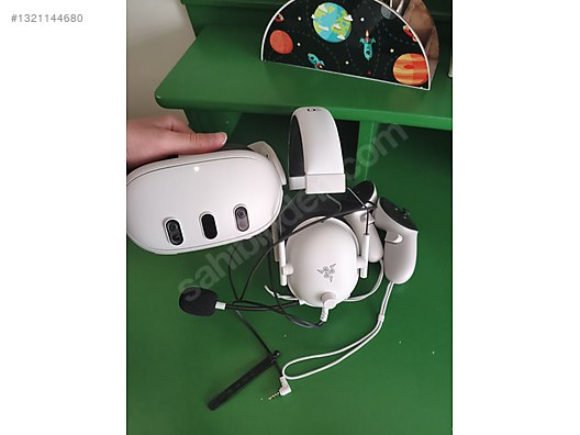 meta quest3 512gbtemiz teşir ürün razer kablolu blackshark 2v