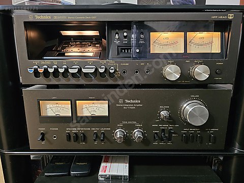 Technics Entegre Amfi - Technics SU 7700K & 630 Kaset Deck Set