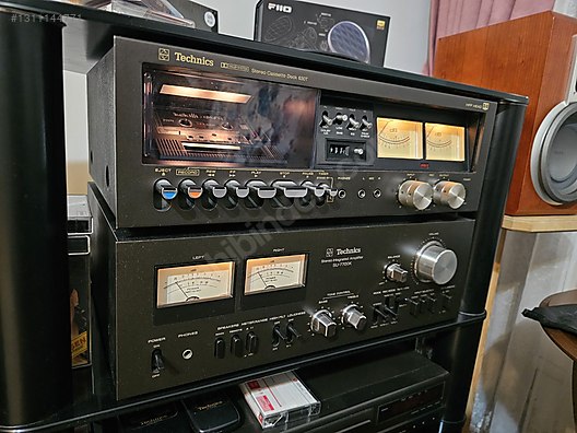 Technics Entegre Amfi - Technics SU 7700K & 630 Kaset Deck Set