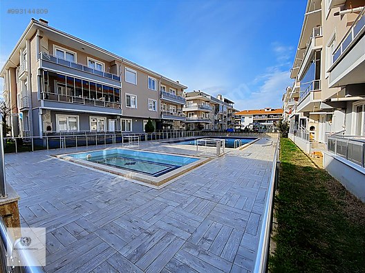 HAVUZLU GÜVENLİKLİ SİTEDE 2+1 SIFIR BAHÇE KATI YAZLIK KIŞLIK #993144809