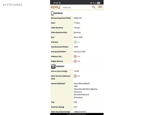 Used & Brand New Items / Cell Phones & Accessories / Cell Phones / Vivo / Y11s