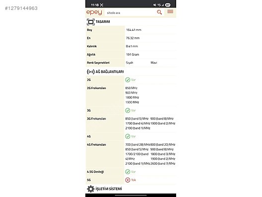 Used & Brand New Items / Cell Phones & Accessories / Cell Phones / Vivo / Y11s