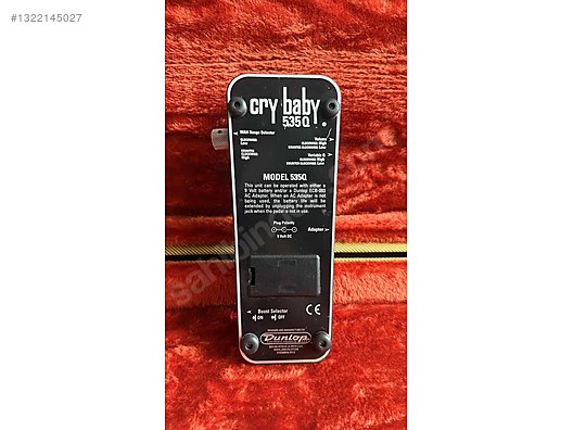 Jim Dunlop Cry Baby 535Q Wah Pedalı on sahibinden.com - 1322145027