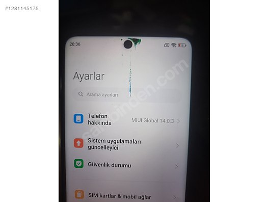 İkinci El ve Sıfır Alışveriş / Cep Telefonu & Aksesuar / Cep Telefonu / Xiaomi / Redmi Note 9S