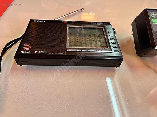 Sony Dijital Portatif Radyo - KOLEKSİYONLUKSONY ICF-7600 DA