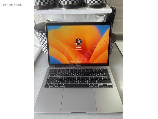 Apple Macbook / MacBook Air M1 8GB 256GB Space Gray Kutulu Temiz