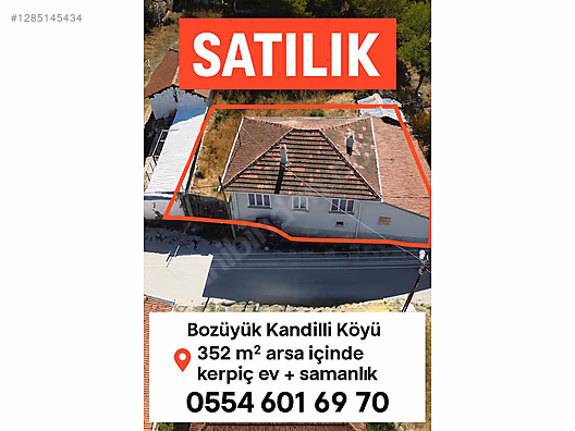 YURTSEVER EMLAK'TAN SATILIK MÜSTAKİL KÖY EVİ !!! #1285145434