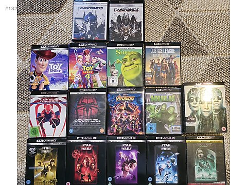 4K BLU RAY SET(TEKLİ SATMIYORUM) - Yabancı Blu-ray Filmler