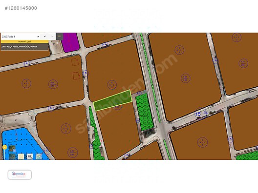 EMLAX'DAN KARAHÜYÜK MH. 1024 M2 SATILIK İMARLI ARSA #1260145800
