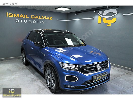 volkswagen t roc 1 5 tsi r line 2020 volkswagen t roc 1 5 tsi r line dsg 150ps hatasiz 3 852km at sahibinden com 875145876