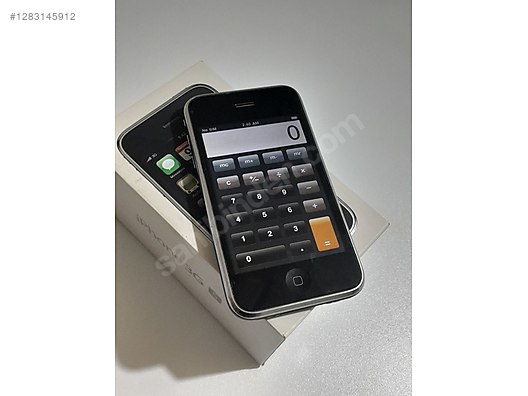 Apple / iPhone 3GS / Apple iphone 3 koleksiyonluk cep telefonu