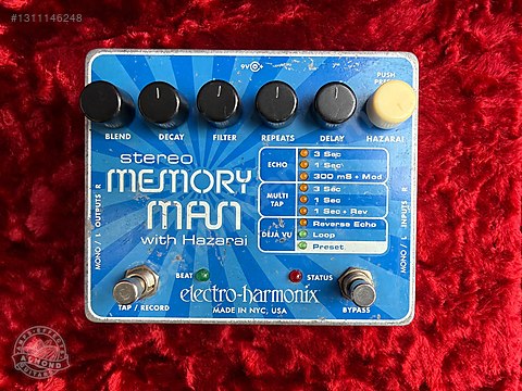 Electro-Harmonix Stereo Memory Man with Hazarai Delay Looper