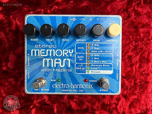 Electro-Harmonix Stereo Memory Man with Hazarai Delay Looper