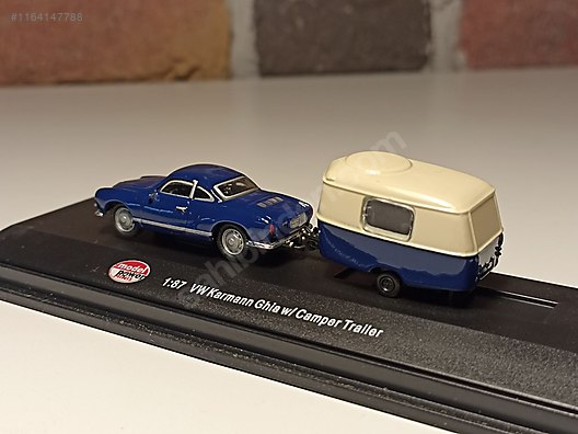 VOLKSWAGEN KARMANN. CHİA. CAMBER TRAİLER - Diecast Model Araba ...