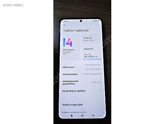 Used & Brand New Items / Cell Phones & Accessories / Cell Phones / Xiaomi / 12T Pro