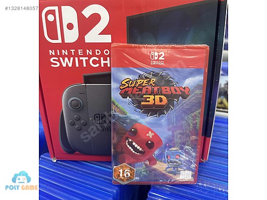 SUPER MEAT BOY 3D NİNTENDO SWİTCH 2 OYUNU SIFIR POLY GAME
