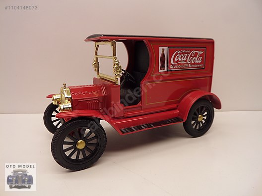 1 24 MOTOR CITY CLASSICS 1917 FORD MODEL T VAN COCA COLA at