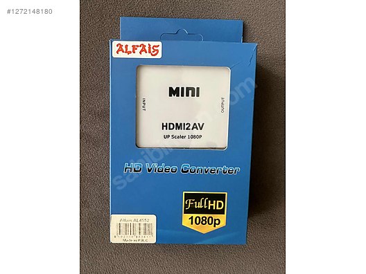 İkinci El ve Sıfır Alışveriş / Ev Elektroniği / Ev Sinema Sistemleri / Aksesuar & Yedek Parça / Kablo & Çevirici