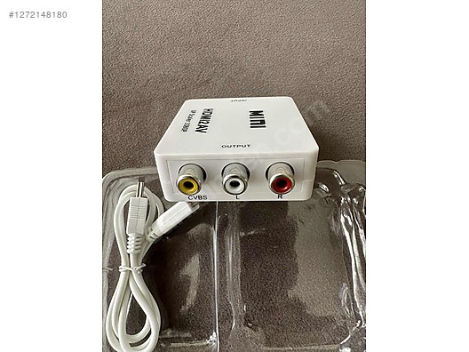 İkinci El ve Sıfır Alışveriş / Ev Elektroniği / Ev Sinema Sistemleri / Aksesuar & Yedek Parça / Kablo & Çevirici