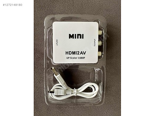 İkinci El ve Sıfır Alışveriş / Ev Elektroniği / Ev Sinema Sistemleri / Aksesuar & Yedek Parça / Kablo & Çevirici