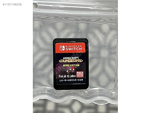 Minecraft dungeons nintendo switch hot sale cartridge