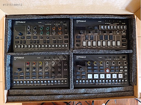 Roland Aira Compact Set - S1 - T8 - P6 - J6 - Synthesizer ve Tuşlu
