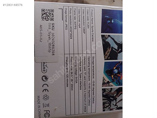 İkinci El ve Sıfır Alışveriş / Fotoğraf & Kamera / Video Kamera / Aksiyon Kamera