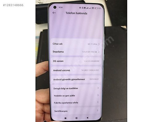 Used & Brand New Items / Cell Phones & Accessories / Cell Phones / Xiaomi / Mi 11 Ultra