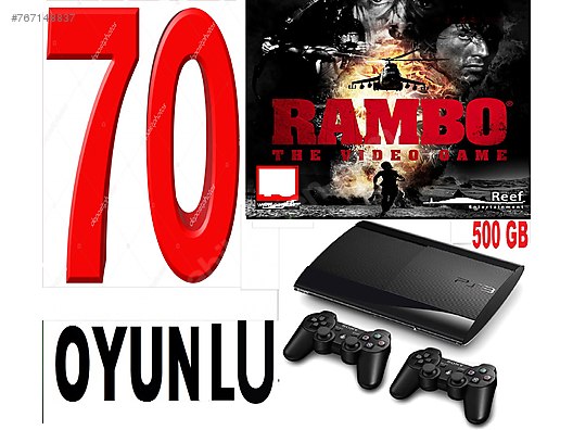 Ps3 Rambo Dahil 70 Oyun 500 Gb 2 Kol Ful Garantili Ps3 Ilan Ve Alisveriste Ilk Adres Sahibinden Com Da 767148837