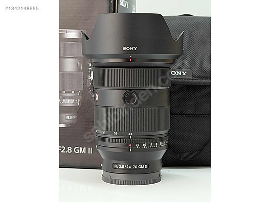 Lenses / SONY 24 70mm 2.8 GM II GARANTİLİ SIFIR DİYE AL KULLAN on