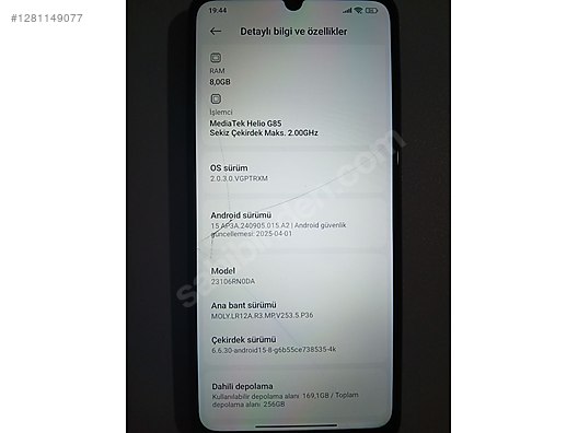 İkinci El ve Sıfır Alışveriş / Cep Telefonu & Aksesuar / Cep Telefonu / Xiaomi / Redmi 13C