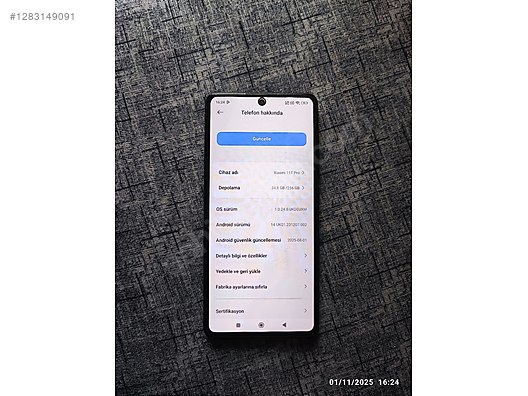 Used & Brand New Items / Cell Phones & Accessories / Cell Phones / Xiaomi / Mi 11T Pro