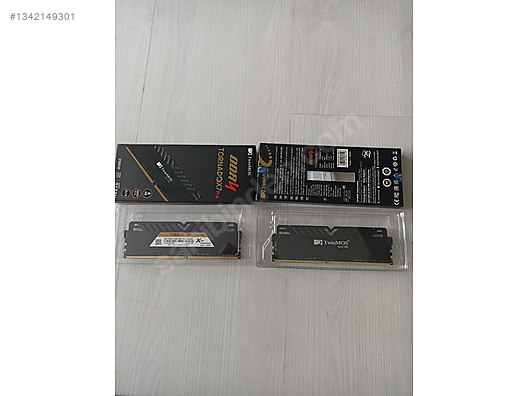 Twinmos Tornado X7 Pro Dd4 Ram 2×8 3200Mhz Cl16 sahibinden.comda