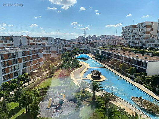 PENDİK KURTKÖYDE HAVUZ MANZARALI LÜKS EŞYALI DAİRE