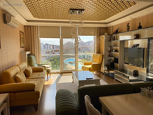 PENDİK KURTKÖYDE HAVUZ MANZARALI LÜKS EŞYALI DAİRE