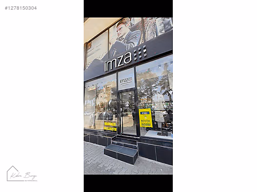 REYHANLI MERKEZDE ANA CADDE ÜZERİNDE İKİ KATLI SATILIK MAĞZA #1278150304