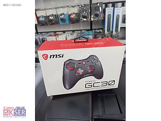 msi force gc30 pc android uyumlu kablosuz gamepad bilgisayar oyun donanimlari sahibinden com da 951150340