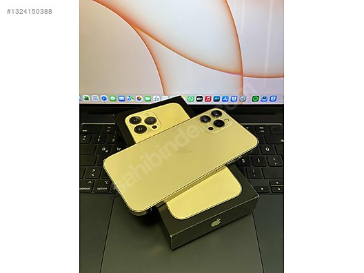 Apple / iPhone 12 Pro Max / HATASIZ-ÇİZİKSİZ GOLD İPHONE 12 PRO
