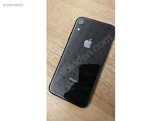 Apple / iPhone XR / İPhone XR 64 gb temiz cihaz siyah renkli