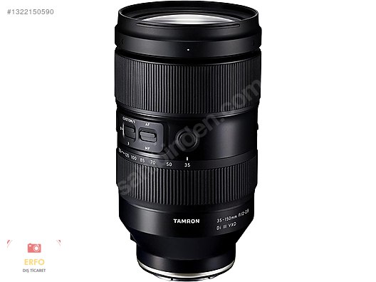 Lensler / Tamron 35-150mm f2-2.8 DI III VXD (Sony FE) (Erfo Djıtal
