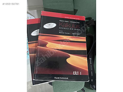 Adams Calculus Türkçe Cilt 1 ve Cilt 2 sahibinden.comda - 1055150781