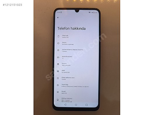 İkinci El ve Sıfır Alışveriş / Cep Telefonu & Aksesuar / Cep Telefonu / Realme / C53