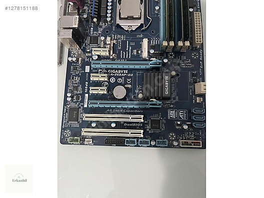 GİGABYTE GA-Z68AP-D3/İ7-2600K/16 GB DDR3 - Anakart ve Tüm Masaüstü Bilgisayar Parçaları sahibinden.com'da