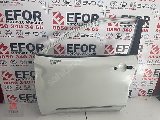 tomokazu TOYOTA COROLLA CROSS SOL ÖN KAPI ORJİNAL ÇIKMA YEDEK PARÇA 2023