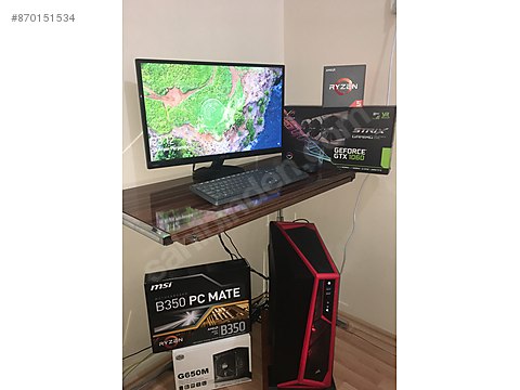 Komle Set Oyun Bilgisayari Ryzen 5 Gtx1060 6gb 16gb Ddr4 Toplama Masaustu Modeller Ilanlari Sahibinden Com Da 870151534