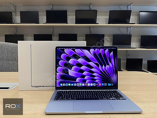 【美品 電池100%】MacBook Air M4 16GB シルバー 箱あり Apple Macbook / MACBOOK AİR M4 16GB RAM 256GB SSD PİL DEVRİ 8 PİL