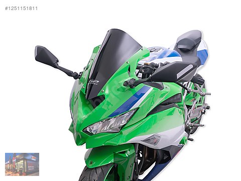 Görünüm / OPAŞ MOTO'DAN KAWASAKİ ZX-4RR ÖN CAM FÜME DOUBLE BUBBLE