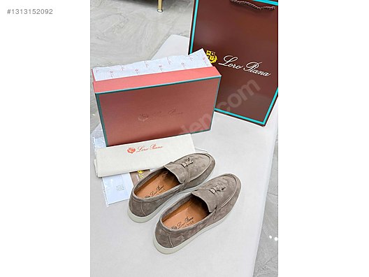 Loro Piana Loafers Hakiki Süet Deri BRANDROOM 36/ 41 - Kadın